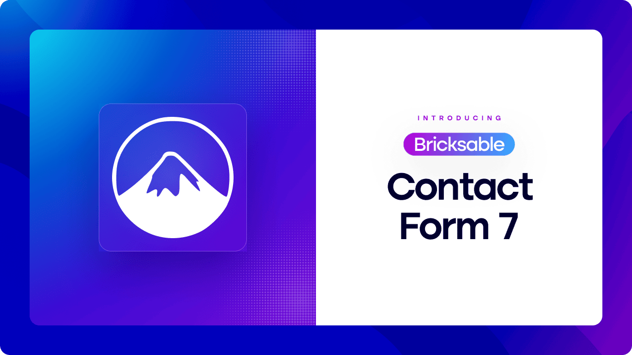 Bricksable Contact Form 7
